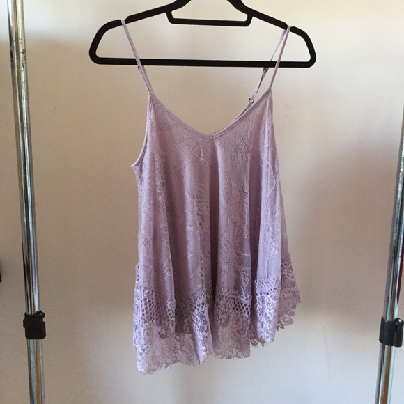 Purple Lace Tanktop - Picture 2 of 6